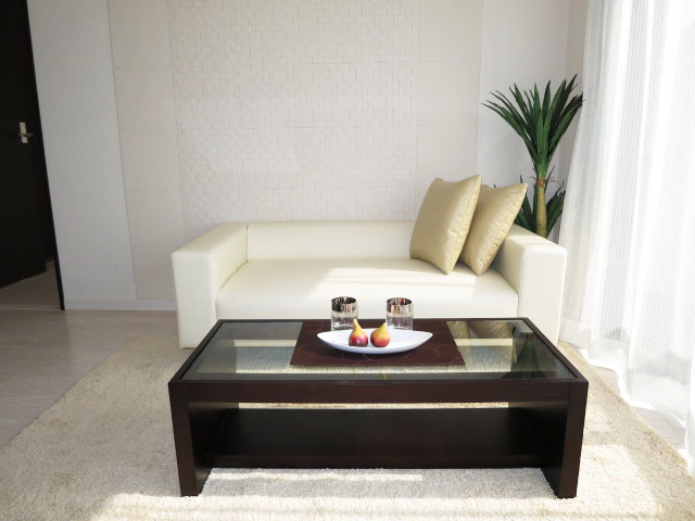 南向き・約11.8帖のリビングダイニングキッチン