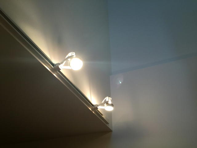 グラントレゾール広尾　洋室約12帖照明
