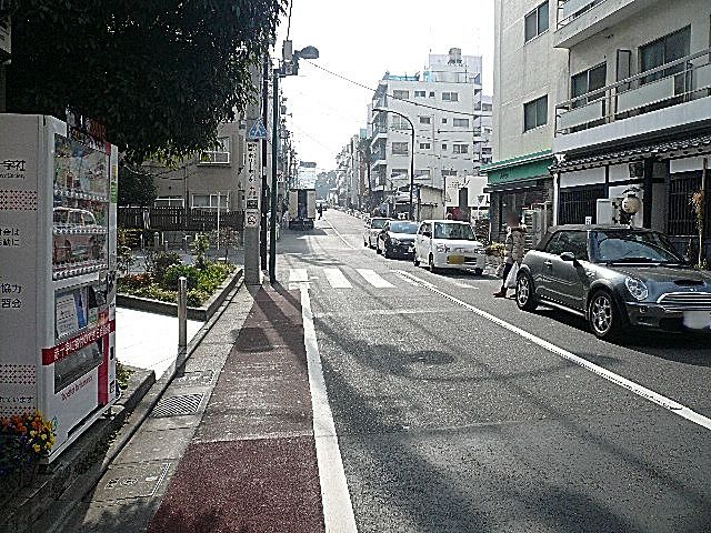 自由が丘第6コーポ　マンションまでの道のり