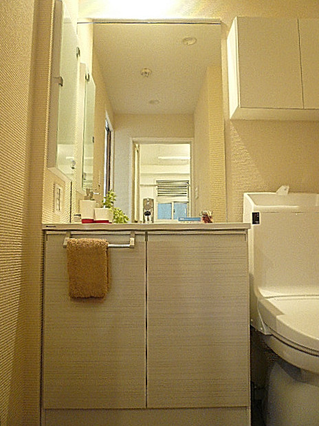 洗面化粧台です。