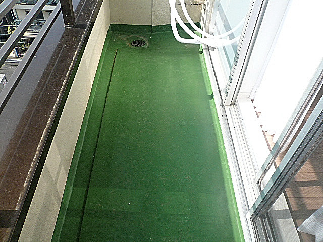 南向きバルコニーです。