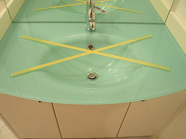 ミオカステーロ目黒都立大Ⅱ　爽やかな洗面ボウル。