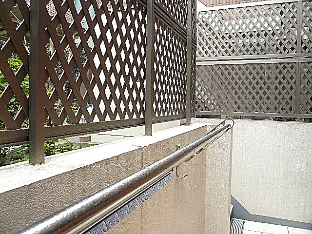 ミオカステーロ目黒都Ⅱ　テラスです。