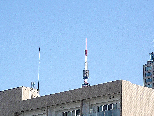 エクセルシオール麻布　廊下からの眺望。