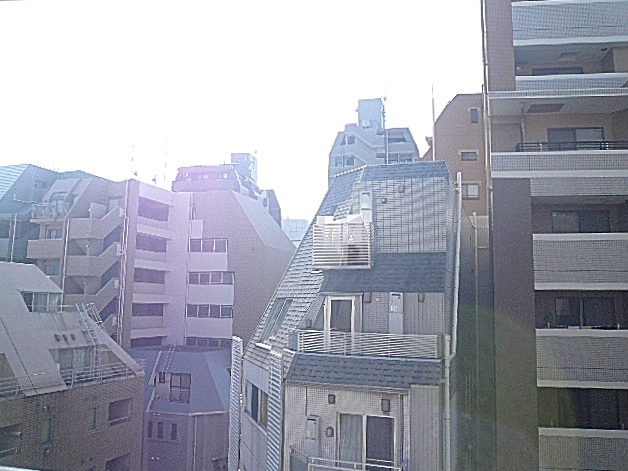 エクセルシオール麻布　7階からの眺望です。
