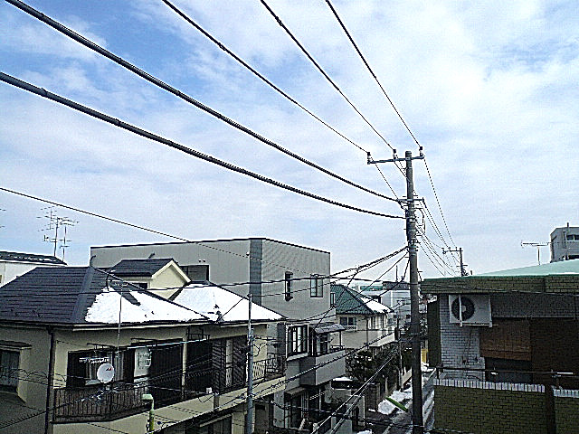 3階からの眺望。