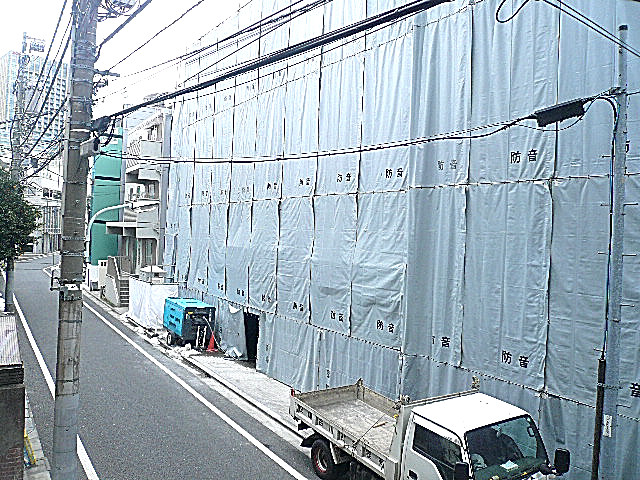 六本木東豊エステート　2階からの眺望です。