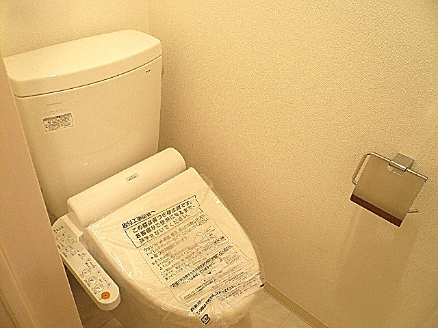 渋谷コーポラス　ウォシュレット付トイレです。