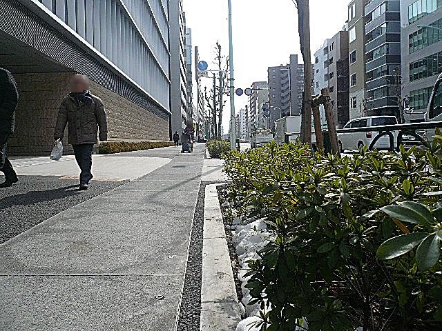 マンションまでの道のり