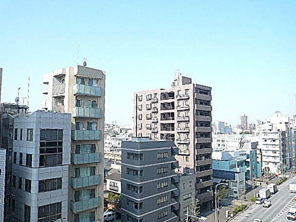 ニックハイム中目黒　8階からの眺望