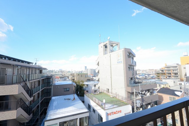 上野毛マンション バルコニー