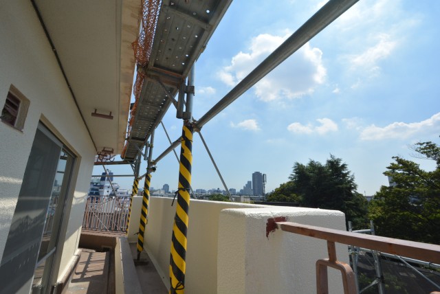 南平台アジアマンション　バルコニー