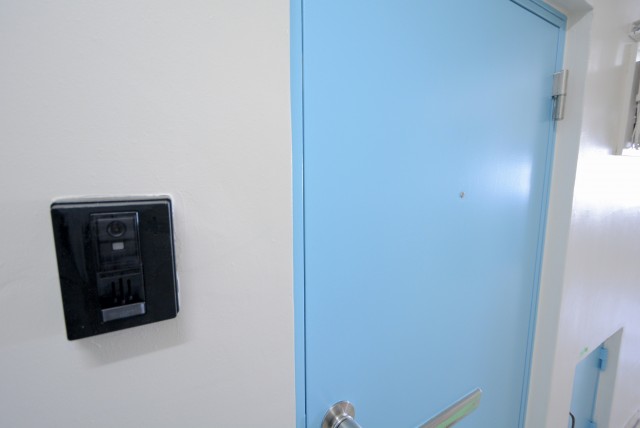 上野毛マンション 玄関