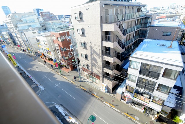 上野毛マンション バルコニー