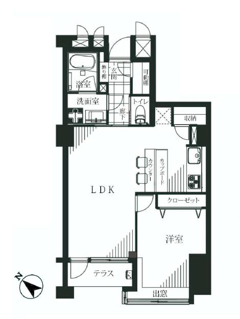 グランドメゾン幡ヶ谷　間取り