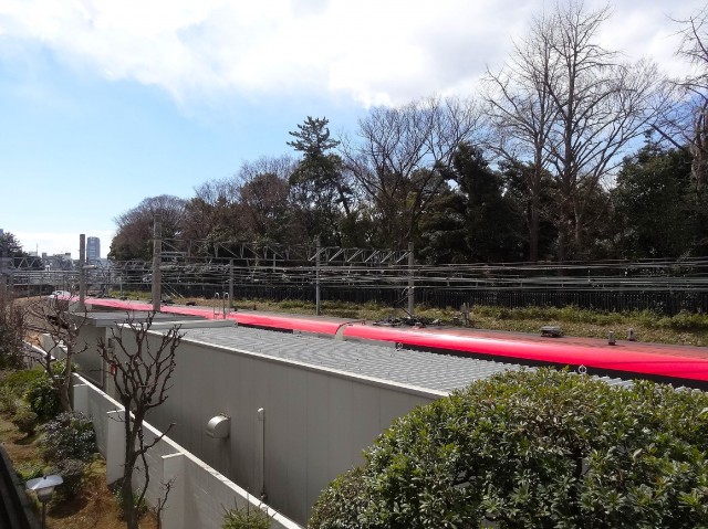 ライオンズマンション原宿　電車ＶＥＩＷ