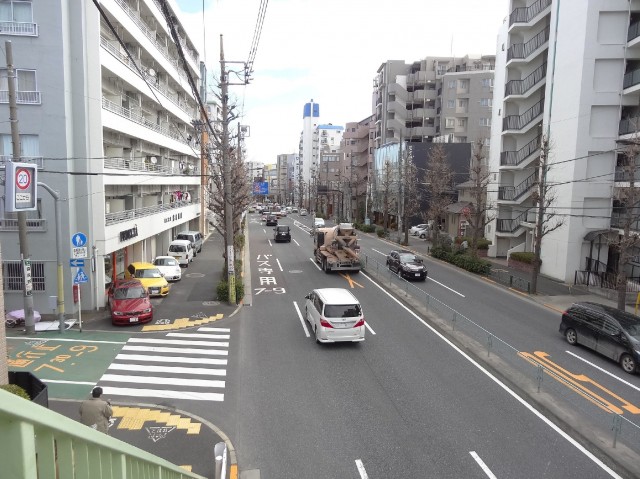 前面道路