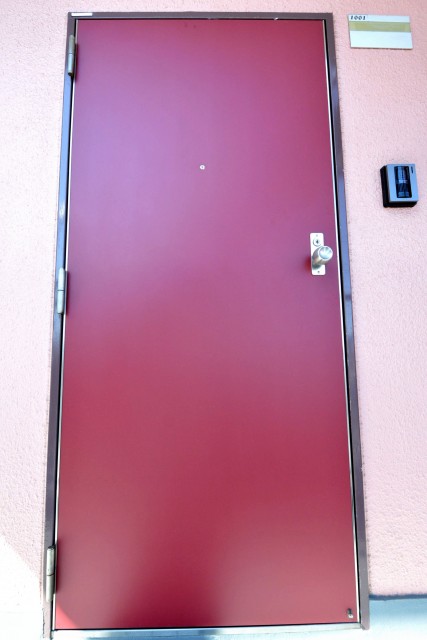 セントヒルズ白山　玄関扉