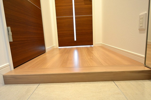 築地永谷タウンプラザ　玄関