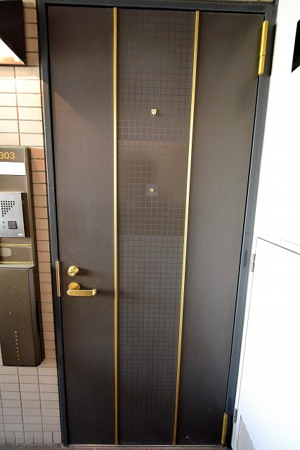 クリオ砧公園1番館　玄関扉