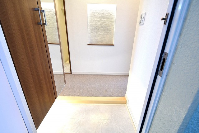 高輪パークホームズ　玄関