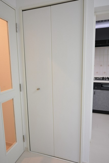 渋谷アムフラット　洗濯機置場