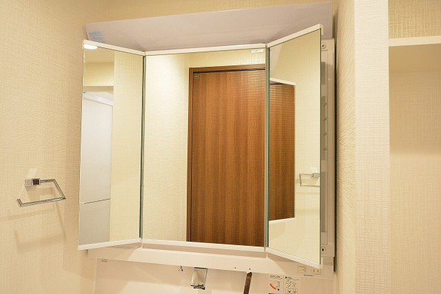 高輪パークホームズ　洗面台