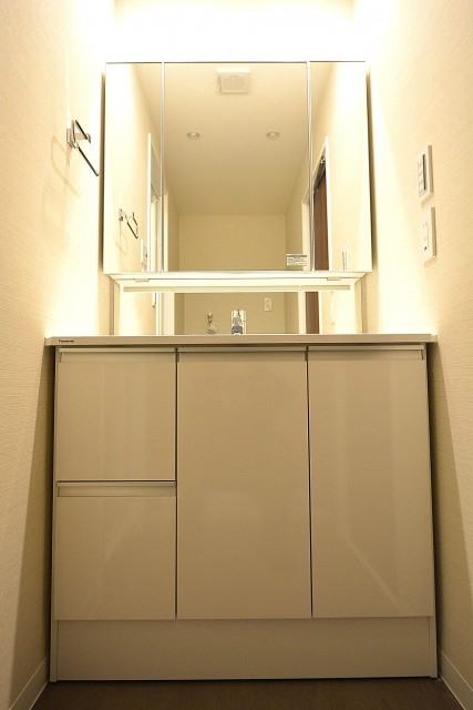 第二代々木上原シティハウス　シャンプードレッサー付き洗面台