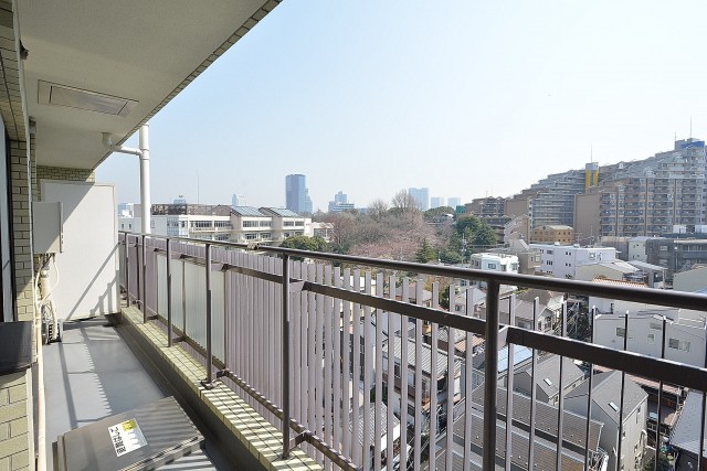 高輪パークホームズ　バルコニー