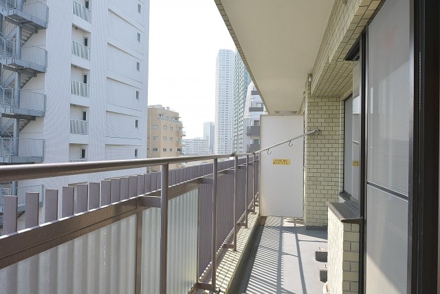 高輪パークホームズ　バルコニー