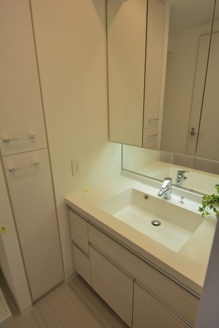 プレミアムキューブ三田　洗面台