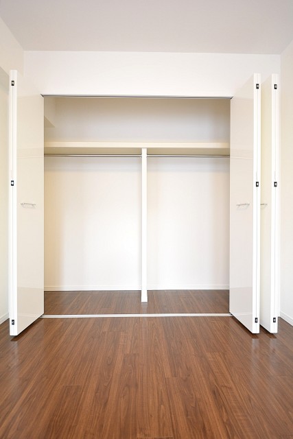 第二代々木上原シティハウス　6.0帖のベッドルームのクローゼット