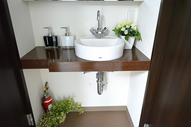 ライオンズマンション神楽坂　洗面台