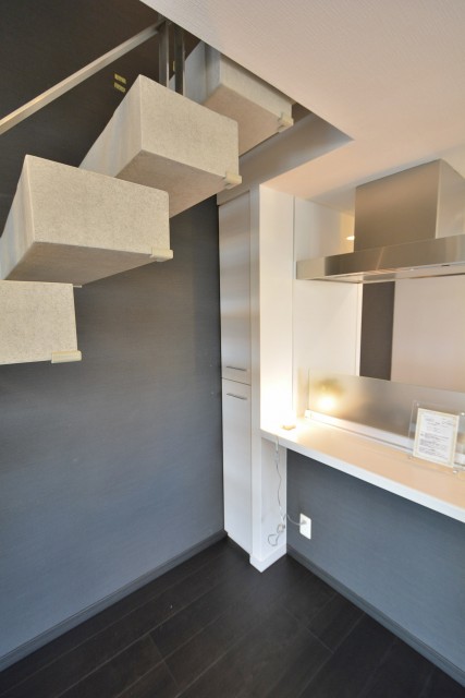 プレミアムキューブ三田　階段下収納