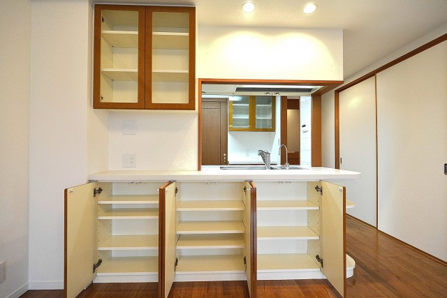 クレストフォルム蒲田　カウンター収納