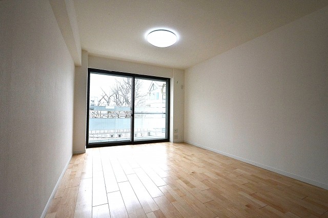 松涛マンション　7.0帖のベッドルーム