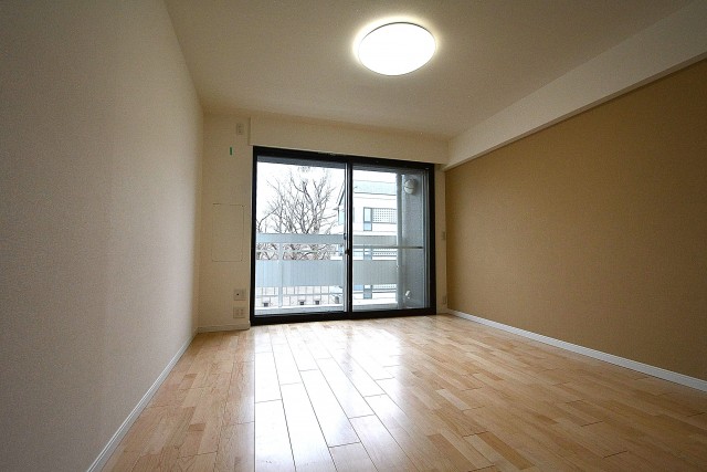 松涛マンション　7.0帖のベッドルーム