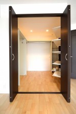 松涛マンション　2.76帖のウォークインクローゼット