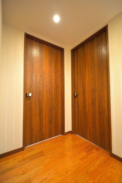 ベッドルーム側廊下の一番奥