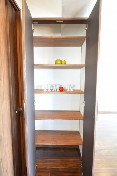 成城エコーハイツ　リビング収納