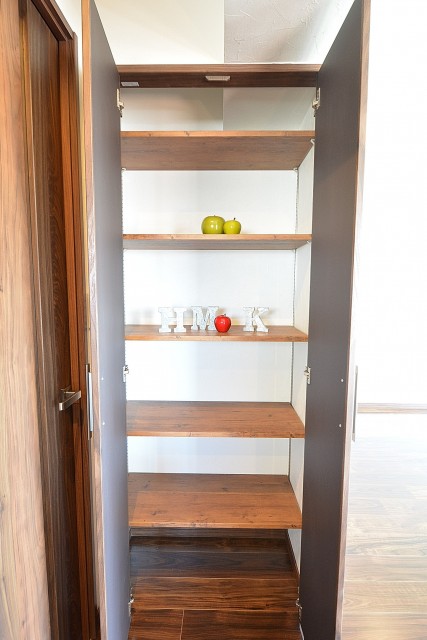 成城エコーハイツ　リビング収納