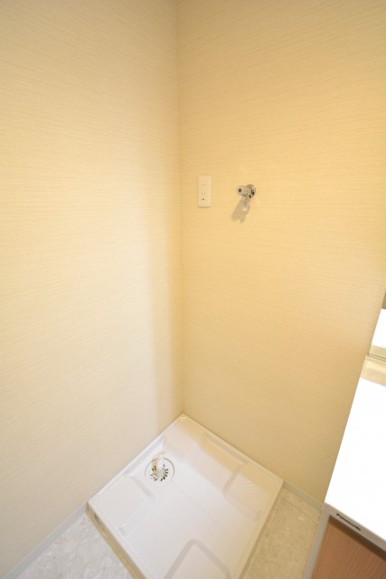 多摩川芙蓉ハイツ　洗濯機置場