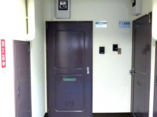 マンション高田馬場　玄関扉