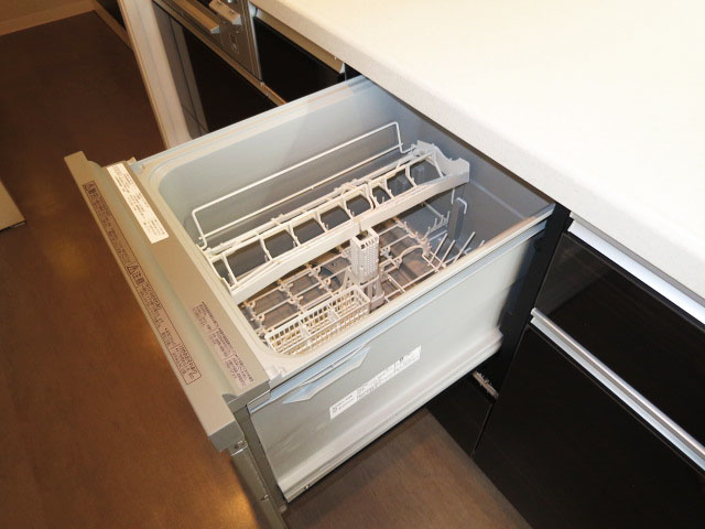 機能的なキッチン　食器洗浄機付です