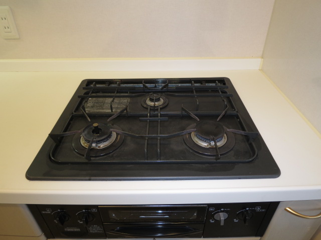 広々としたシステムキッチン