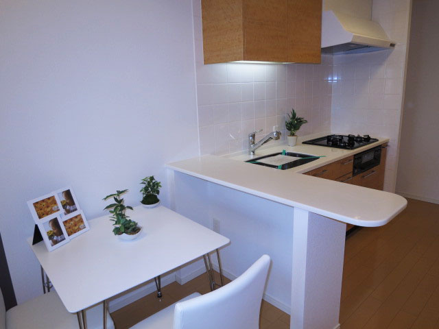 約11.4帖のリビングダイニングキッチン