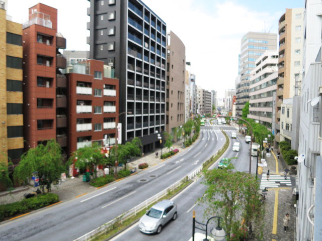 シャトレー渋谷　バルコニーからの眺望