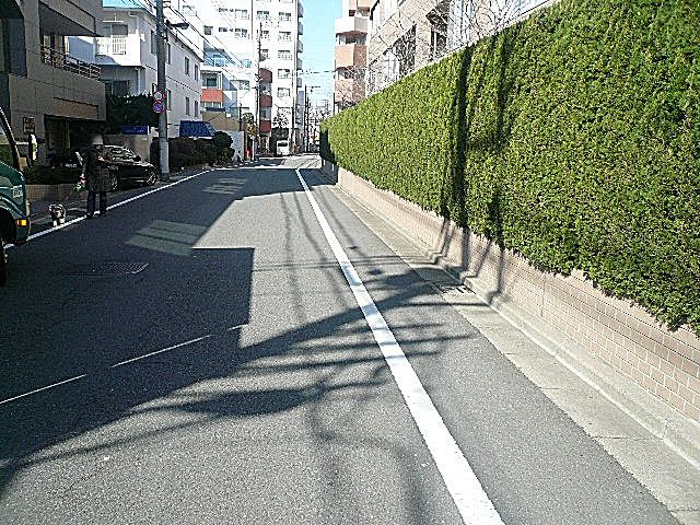 マンションまでの道のり