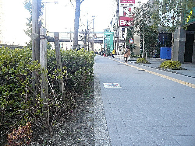 マンションまでの道のり