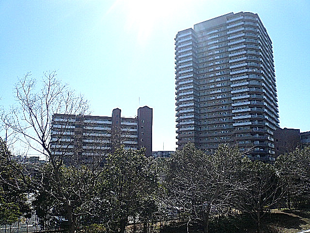 多摩川芙蓉ハイツ　2階からの眺望